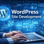 WordPress site development in action
