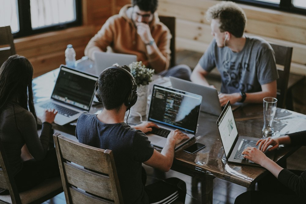 Pakistani technology engineers collaborating on search algorithms